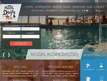 Tablet Screenshot of hoteldaifa.com.br